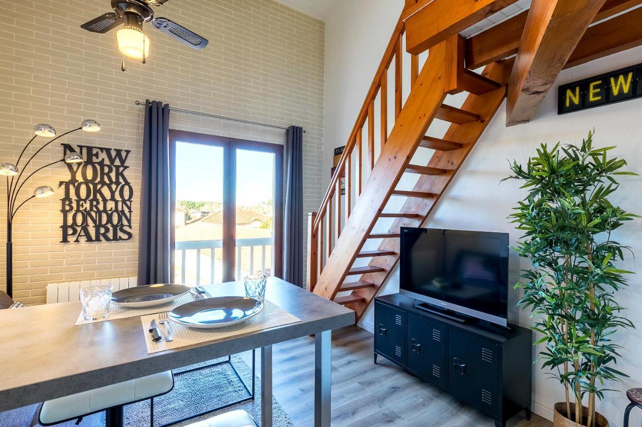 Duplex Design Moderne Daire Mont-de-Marsan Dış mekan fotoğraf
